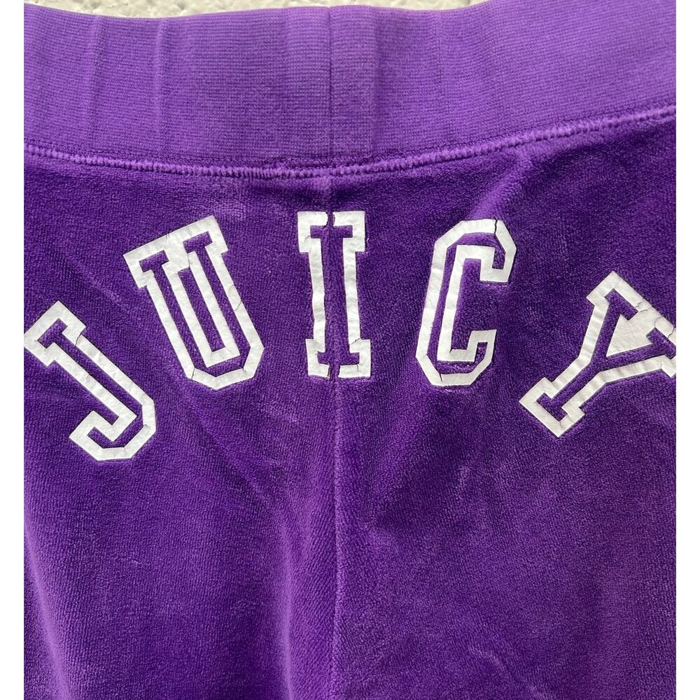 Y2K Juicy Couture Vintage Purple track Pants size M - Picture 5 of 8